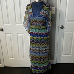 Bathing Suit Coverup Multicolor